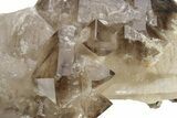 Lustrous Smoky Elestial Quartz - Brazil #238106-2